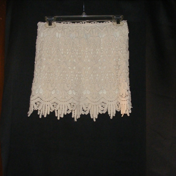Lace Mini Skirt FINAL SALE - Picture 7 of 8